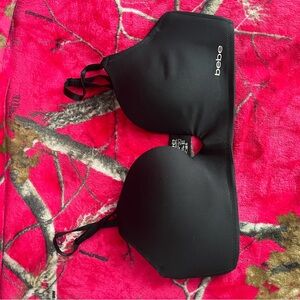 Bebe Black Lingerie Top